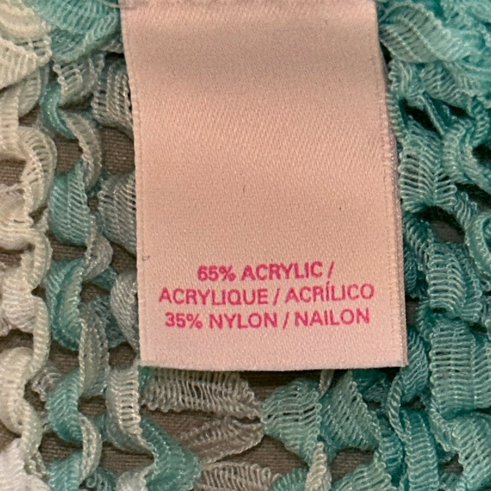 VS Striped Knit Hooded Swim Coverup Sweatshirt - Picture 11 of 11